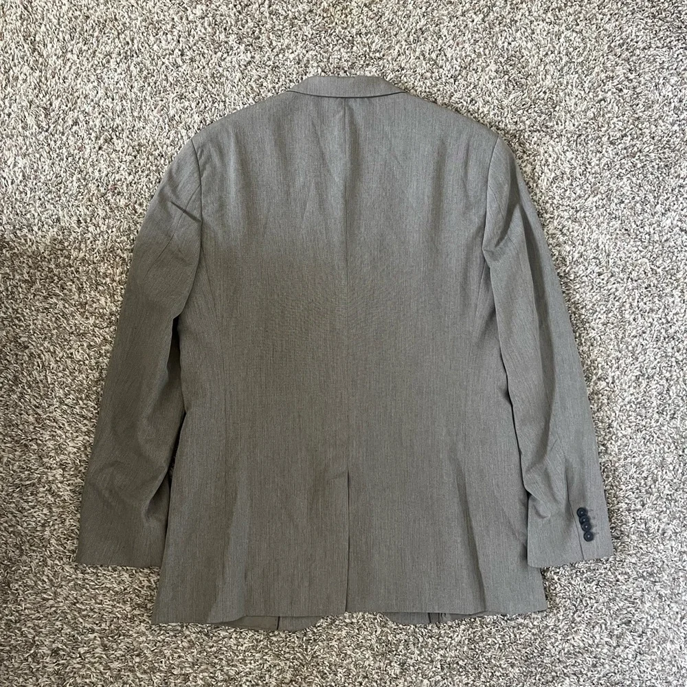 Banana Republic Tailored Fit Taupe Melange Blazer
